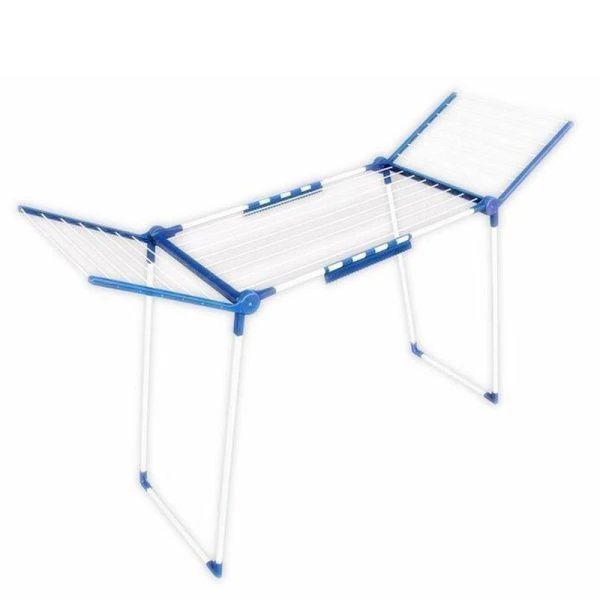 Сушилка для белья напольная 20м h112см металл Люкс белая (5)