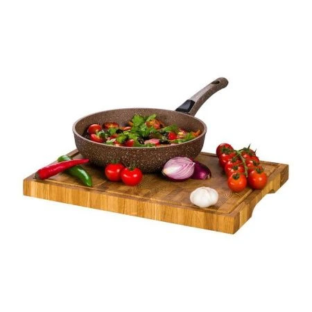 Сковорода 26см алюминий АП ГРАНИТ со съемной ручкой коричневая Dariis Duo-110 НН (10)