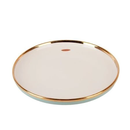 Тарелка мелкая 20,5*2см фарфор Royal line. Mint (6/48)