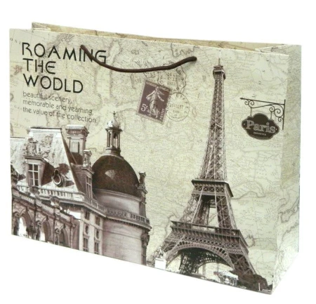 Пакет бумажный 37x49x14см (5 видов) JC-1891/H-103 XL (240)