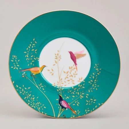 Чайный набор 2пр фарфор Golden Birds на 1 персону 220мл (18)