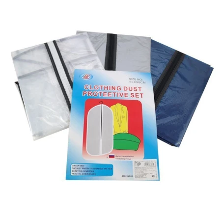 Чехол для одежды спанбонд 60*90см JC-4192/XFT-20209 (240)