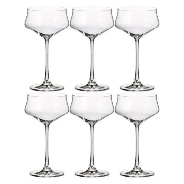 Бокалы для мартини набор 6шт 300мл стекло СЕТТИЯ 91L/1SJ59/0/00000/300-664