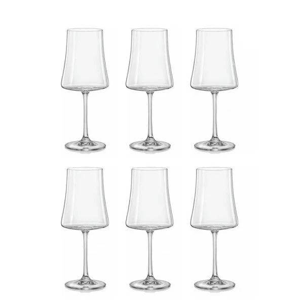 Бокалы для вина набор 6шт 560мл стекло ЭКСТРА (8)