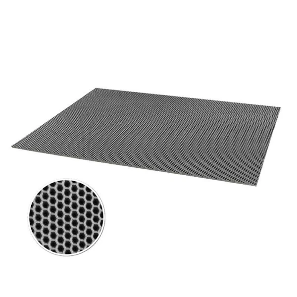 Коврик ячеистый 130*80см ЭВА СОТЫ серый (10)