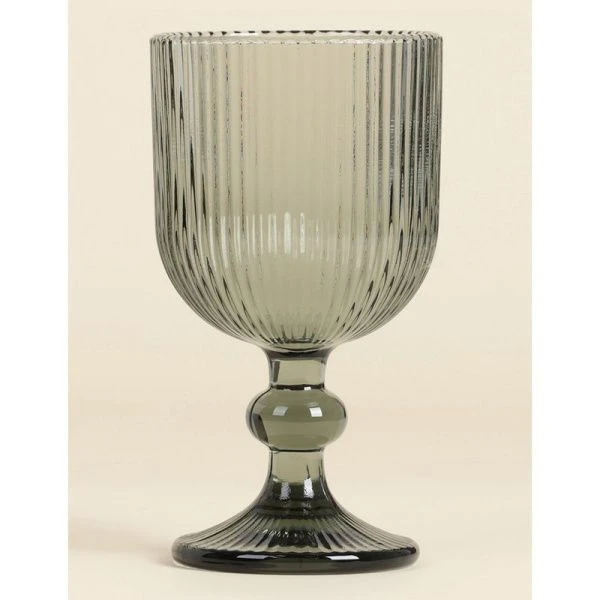 Бокалы для вина набор 2шт 250мл стекло МОДЕРН зеленый 14,5*8см Бокалы для вина набор 2шт 250мл стекло МОДЕРН зеленый 14,5*8см