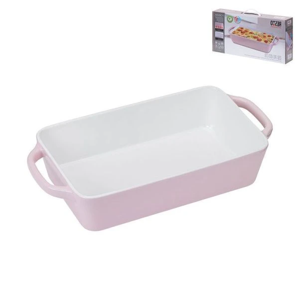 Форма для запекания 2,9л 40*20,7*7,8см керамика FORNAX прямоугольная (4)