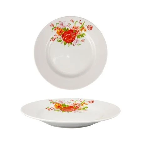 Тарелка мелкая 20см фарфор НАТАЛИ Идиллия (20)