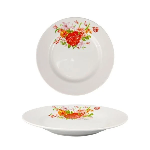 Тарелка мелкая 20см фарфор НАТАЛИ Идиллия (20)