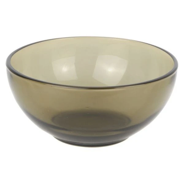 Салатник 450мл 13см стекло BASILICO дымка (18/12)