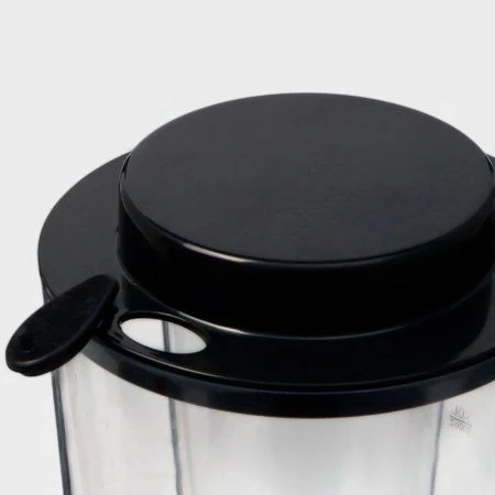 Башня пивная 3л 18,5*18,5*54см пластик WoodPlast черный/коричневый