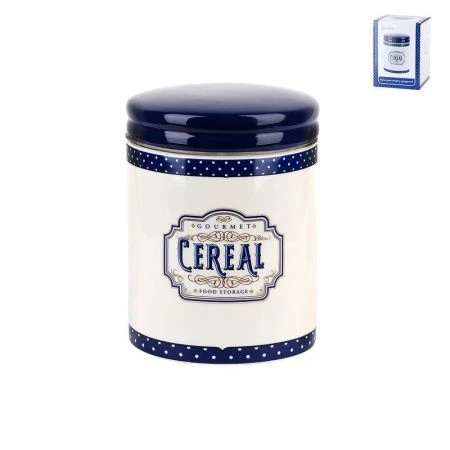 Банка для сыпучих продуктов 630мл 10*13,5см керамика Gourmet подар.уп. (36)