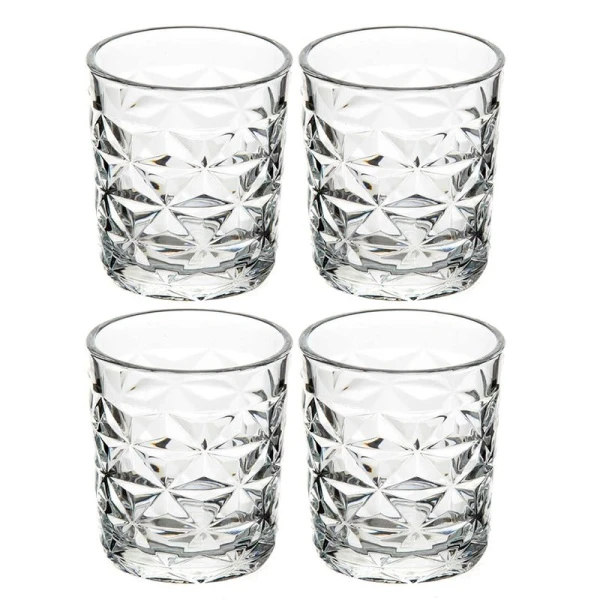 Стаканы набор 4шт 305мл стекло ЭСТРЕЛЛА (6)