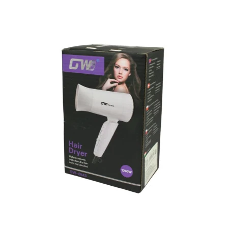 Фен складной пластик мощность 500 Вт GW-6543/JC-15636 (80) Фен складной пластик мощность 500 Вт GW-6543/JC-15636 (80)