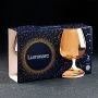 Бокалы для коньяка набор 2шт 400мл стекло ЗОЛОТОЙ МЕД (4/6)
