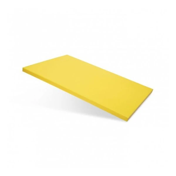 Доска разделочная 500*350*18мм пластик желтая (10/5)