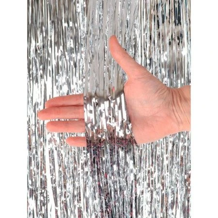 Дождик на елку 1,5*10см Волшебство, серебряный НУ-5496