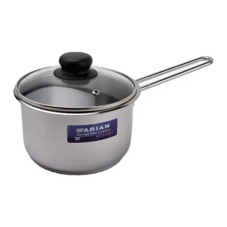 Ковш 2л 16см нерж.сталь ARIAN TEK стекл.крышка 1902.084 (12) Ковш 2л 16см нерж.сталь ARIAN TEK стекл.крышка 1902.084 (12)