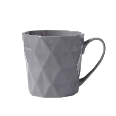 Кружки набор 4пр 380мл фарфор Nova серый Геометрия подар.уп. MW475-DI0431 (4)