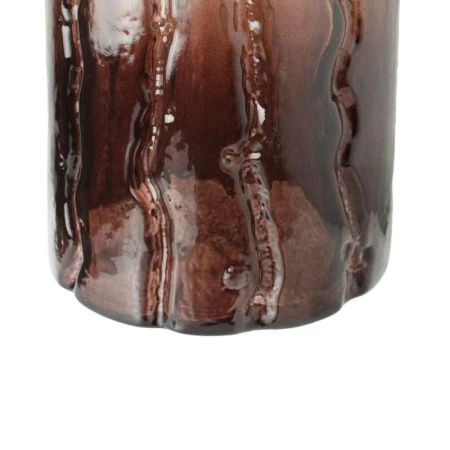 Ваза для цветов h35см d12см стекло РОССИ ОХРА ГАМИЛЬТОН-350 текстурная 27/1937