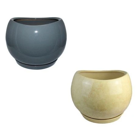 Горшок цветочный керам. АДЕЛЬ №1 (1сорт) 15л  h=25см цвета в ассортименте Горшок цветочный керам. АДЕЛЬ №1 (1сорт) 15л  h=25см цвета в ассортименте