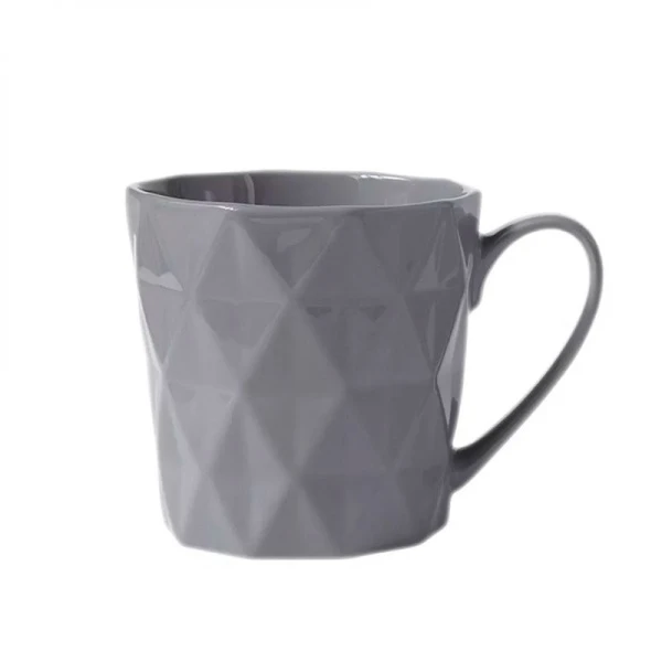 Кружки набор 4пр 380мл фарфор Nova серый Геометрия подар.уп. MW475-DI0431 (4)