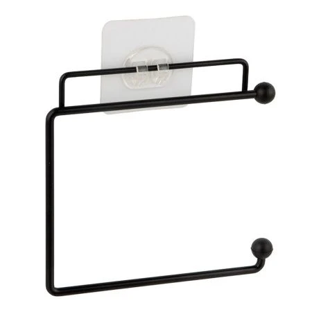 Держатель для туалетной бумаги 15*17*1,5см металл BLACK (20)