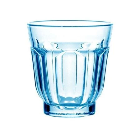 Стакан 250мл стекло РОМАН синий низкий (24) Стакан 250мл стекло РОМАН синий низкий (24)
