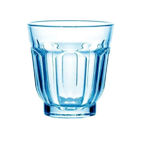 Стакан 250мл стекло РОМАН синий низкий (24) Стакан 250мл стекло РОМАН синий низкий (24)