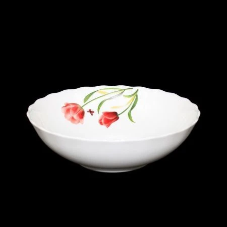 Салатник 600мл 18см стеклокерамика круглый (6/48)