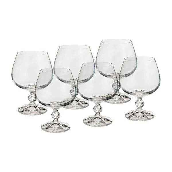 Бокалы для коньяка набор 6шт 250мл стекло КЛАУДИЯ/СТЕРНА (8) 16219