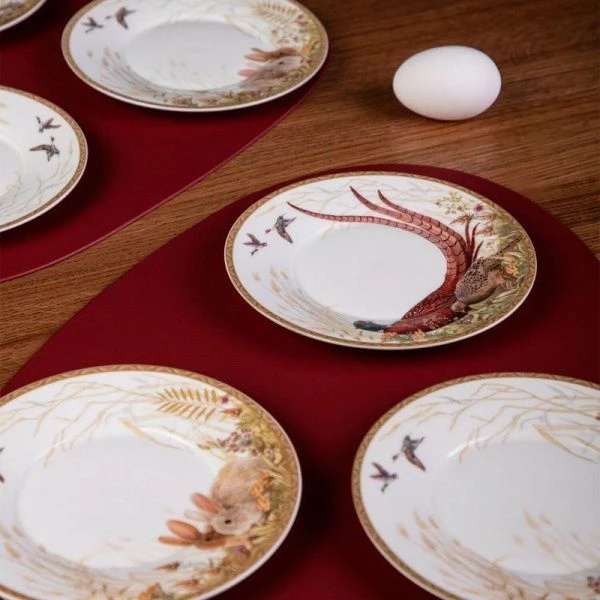 Чайный набор 14пр фарфор ОХОТА на 6 персон 300мл (4)