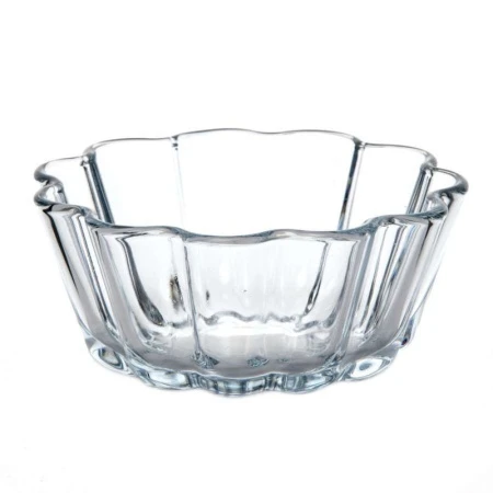 Форма для кекса стекло БОРКАМ круглая 11,5см (24)