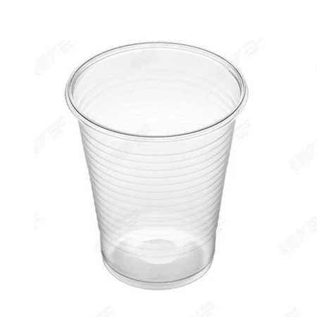 Стакан одноразовый полистирол 180мл прозрачный Стандарт (3000/100/20)