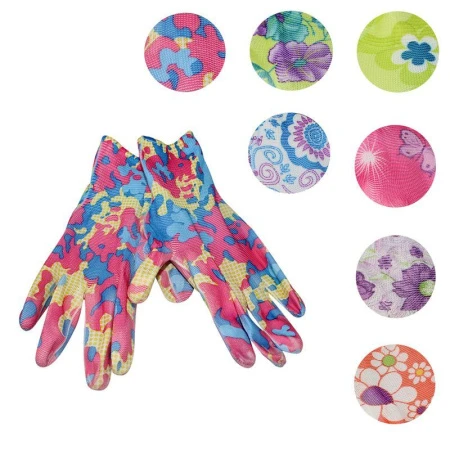 Перчатки садовые с нитриловым покрытием (120/1200)