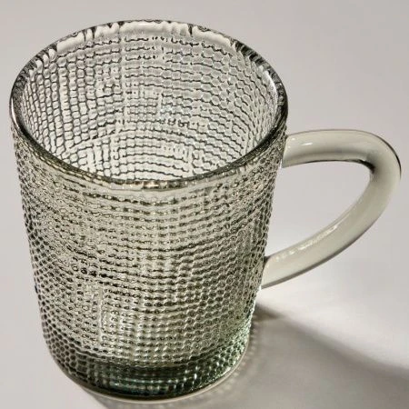 Кружки набор 2пр 250мл стекло TEMPO GREY (24)