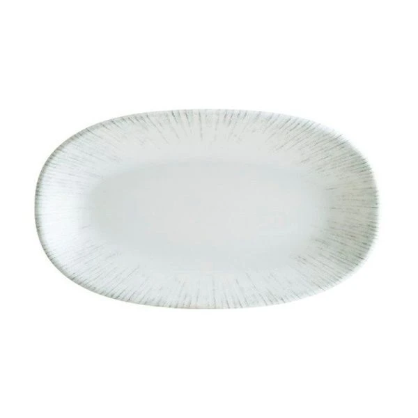 Блюдо 29*17см фарфор ИРИС СЕРЫЙ овальное IRSGRM29OKY (6)