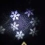Проектор верхушка на елку 4LED белый 0°-180° 24,3х6,5х25,5см ПВХ черный 220В 50гц СНОУ БУМ