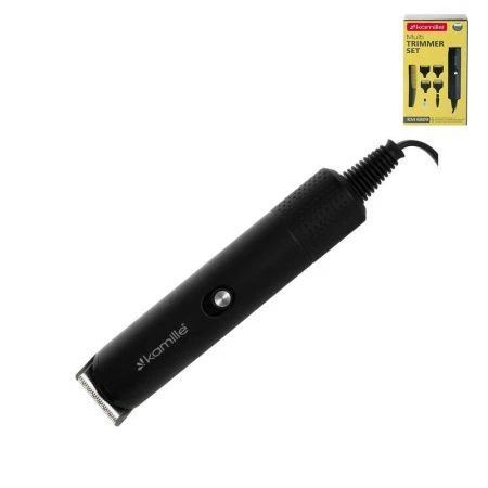 Машинка для стрижки электрическая пластик 220V, нерж.лезвия, 4 уровня стрижки, арт. 6806 (12)