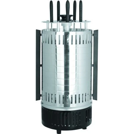 Шашлычница эл. нерж.сталь MAXTRONIC MAX-8601AL мощность 1000Вт, 5 шампуров (6)