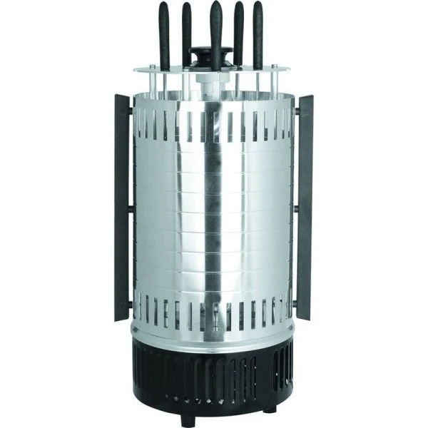 Шашлычница эл. нерж.сталь MAXTRONIC MAX-8601AL мощность 1000Вт, 5 шампуров (6)