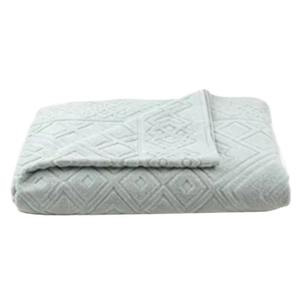 Простыня 205*220 махровая жаккард 7223 Ромбы вид 170 450