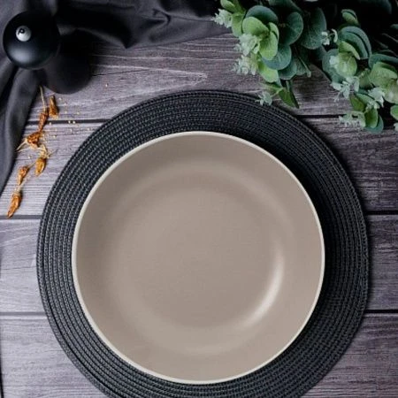 Тарелка глубокая 20,5см керамика SCANDY CAPPUCCINO суповая TDP542 (6/24)