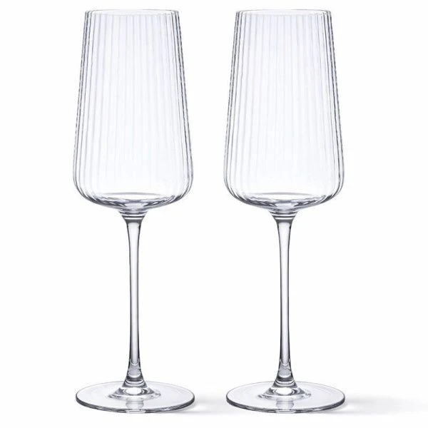 Бокалы для вина набор 2шт 390мл 6*8*21,7см стекло Bar Line подар.уп KY-039/JC-18291 (12)