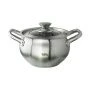 Кастрюля 3,1л нерж.сталь ТОКИО стекл.крышка 18см, h11,5см, индукц.капс.дно LR02-262 (4)
