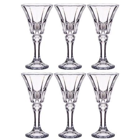 Рюмки для водки набор 6шт 50мл стекло ВЕЛИНГТОН (8) Рюмки для водки набор 6шт 50мл стекло ВЕЛИНГТОН (8)