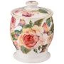 Банка для сыпучих продуктов 14см фарфор ВИНТАЖ.ПИОНЫ (24)