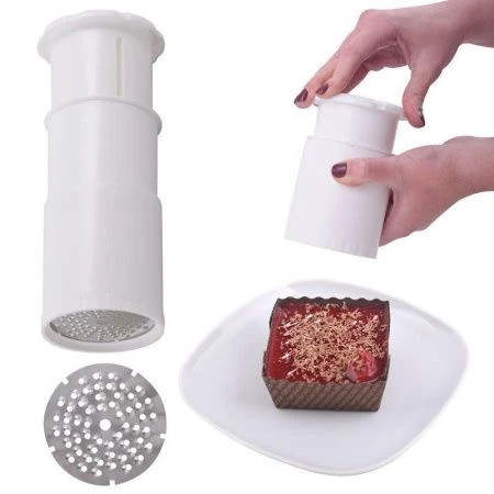 Терка кондитерская для шоколада и сыра d8см h9см пластик МТ80-285 (32)