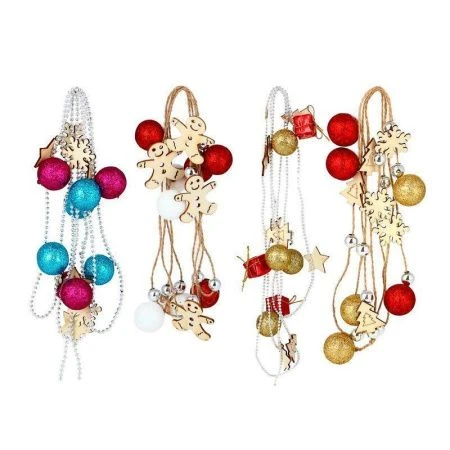 Украшение декоративное в виде буc пластик 1.8м 4 вида СНОУ БУМ