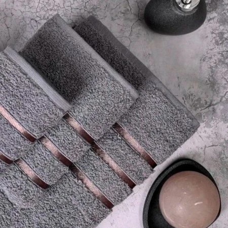 Полотенце махровое 50*80см SPA серый